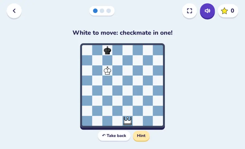 Chess Endgames, a screen from the game