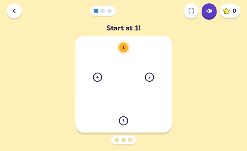 Dot-to-Dot, a screen from the game